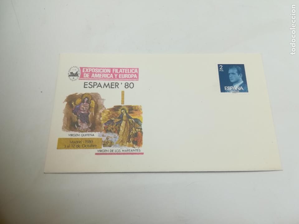 Selos: SOBRE CONMEMORATIVO. EXPOSICION FILATELICA DE AMERICA Y EUROPA. ESPAMER'80