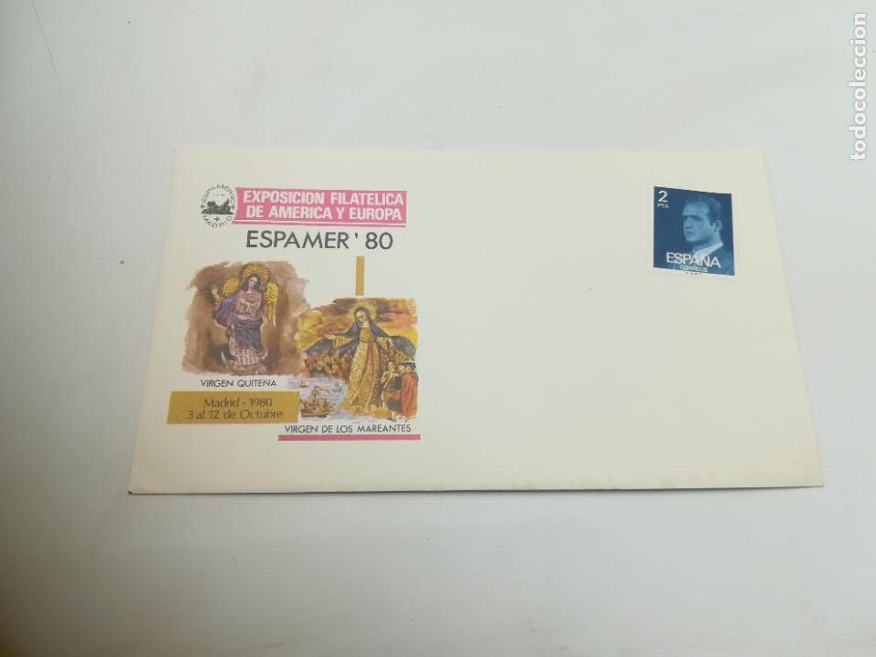 Selos: SOBRE CONMEMORATIVO. EXPOSICION FILATELICA DE AMERICA Y EUROPA. ESPAMER'80