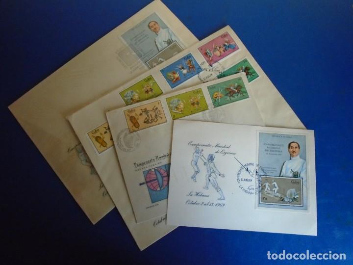 Sellos: (VI-211207)CAMPEONATO MUNDIAL DE ESGRIMA LA HABANA 1969