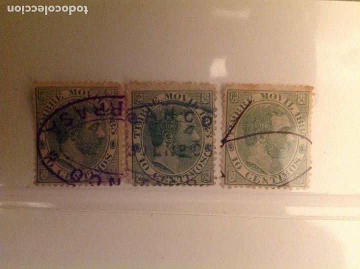 Sellos: Sello TIMBRE M&Oacute;VIL 1885 ESPA&Ntilde;A - Foto 1