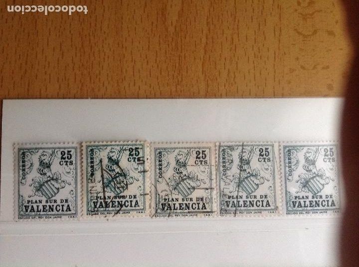 Sellos: Sellos PLAN SUR DE VALENCIA 1963/1978 - Foto 1