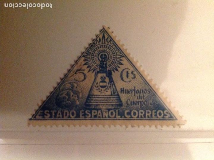 Sellos: Sellos HU&Eacute;RFANOS DE CORREOS (Virgen del Pilar)