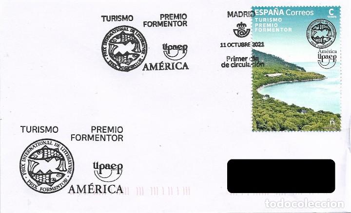 Sellos: ESPA&Ntilde;A. SOBRE PRIMER DIA. PREMIO FORMENTOR. 2021 - Foto 1