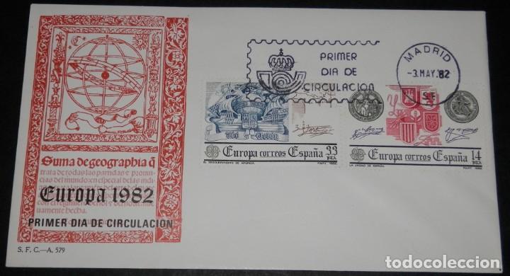 Sellos: SOBRE PRIMER DIA- SUMA DE GEOGRAPHIA-3-MAY-82 - Foto 1