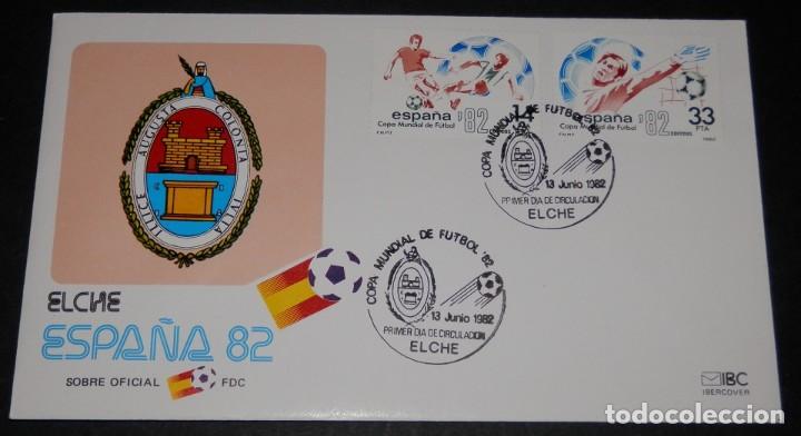 Sellos: SOBRE PRIMER DIA ESPA&Ntilde;A 82 -13-JUNIO- MALAGA - Foto 1