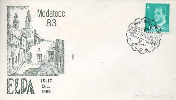 Sellos: SOBRE MODATECC 83 ELDA. SOBRE-459 - Foto 1