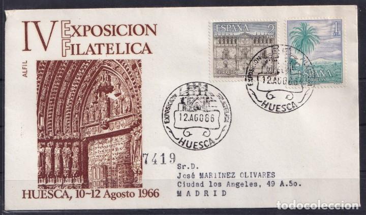 Sellos: 1966.- HUESCA A MADRID - Foto 1