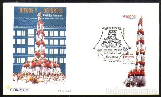 Sellos: EDIFIL 4434 SPD CASTILLOS HUMANOS
