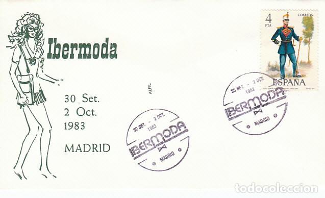 Sellos: A&ntilde;o 1983, MADRID, IBERMODA, SOBRE DE ALFIL - Foto 1