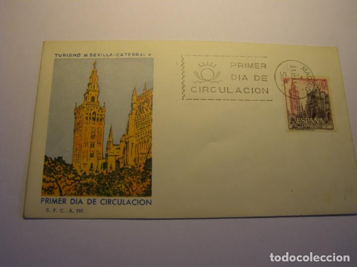 Sellos: Sobre primer d&iacute;a, Sevilla, a&ntilde;o 1965 - Foto 1
