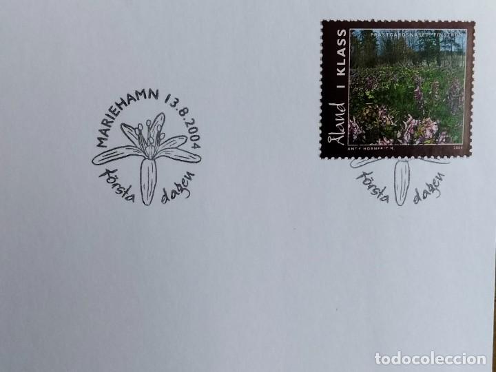 Sellos: SOBRE DE PRIMER DIA DE ALAND 2004 - Foto 2