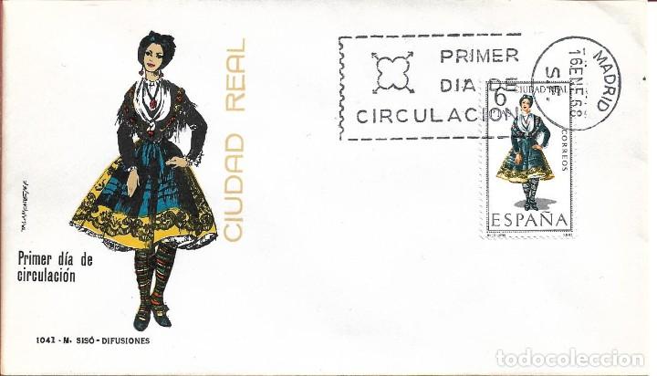 Briefmarken: TRAJE DE CIUDAD REAL TRAJES TIPICOS ESPA&Ntilde;OLES 1968 (EDIFIL 1839) EN SPD SIN CIRCULAR DE MS. RARO ASI