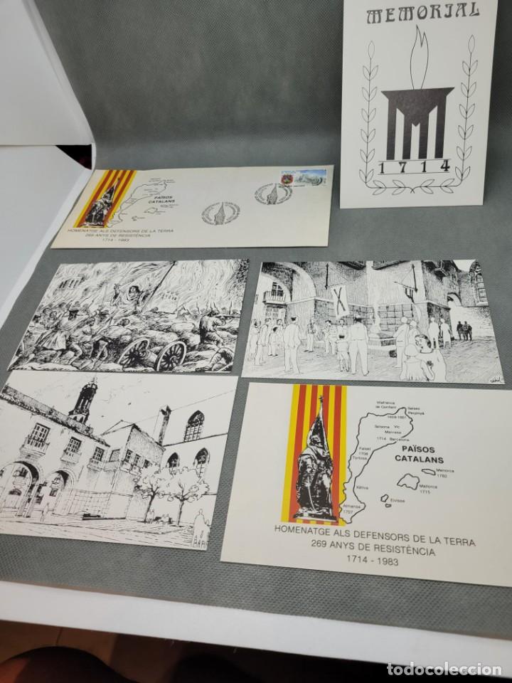 Sellos: Colecci&oacute; de Postals i timbres primer dia E27 - Foto 1