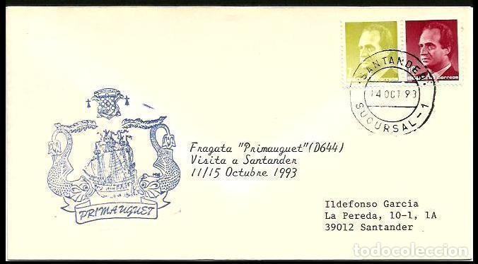 Briefmarken: FRANCIA FRAGATA PRIMAUGUET EN SANTANDER
