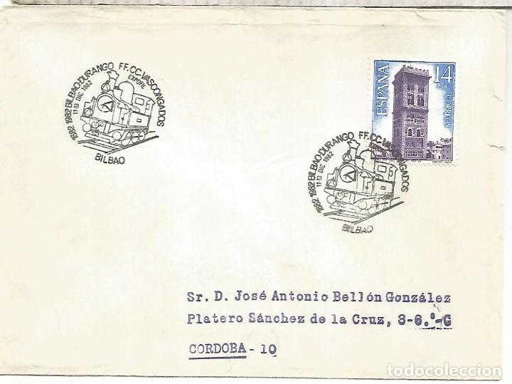 Sellos: BILBAO DURANGO TREN FERROCARRIL RAILWAY - Foto 1