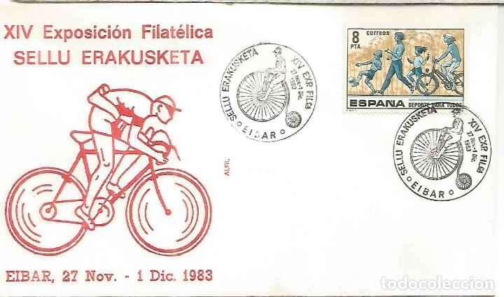 Sellos: EIBAR RUTA DEL ROMANICO BICICLETA CICLISMO CYCLING