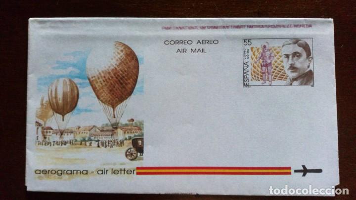 Sellos: AEROGRAMA 1990, GLOBOS - Foto 1