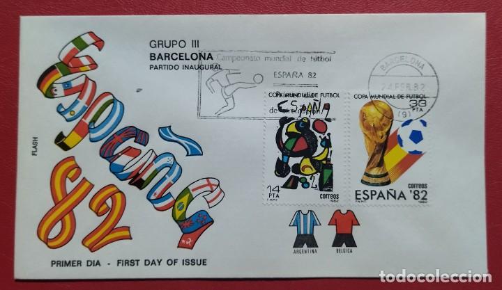 Sellos: S.P.D. Copa del Mundo Espa&ntilde;a 82. - Foto 1