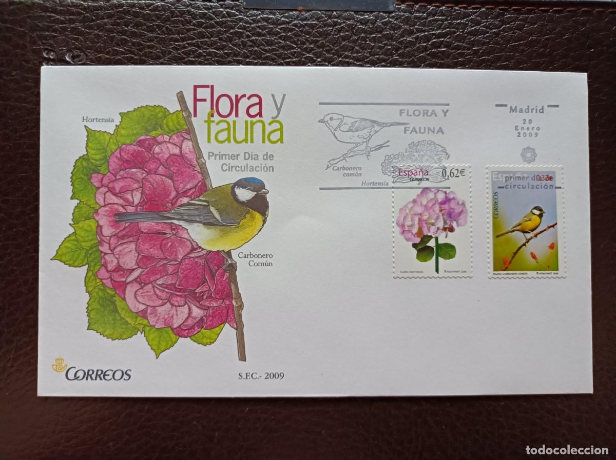 sobre primer dia. flora y fauna. carbonero comú - Compra venta en  todocoleccion