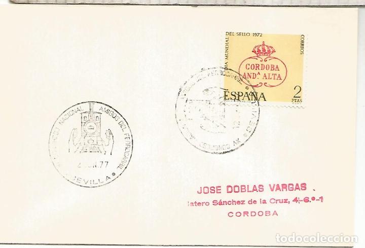 Sellos: SEVILLA FERROCARRIL RAILWAY TREN - Foto 1