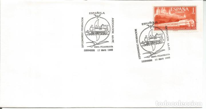 Sellos: GRANADA MAT FERROCARRIL TREN RAILWAY - Foto 1