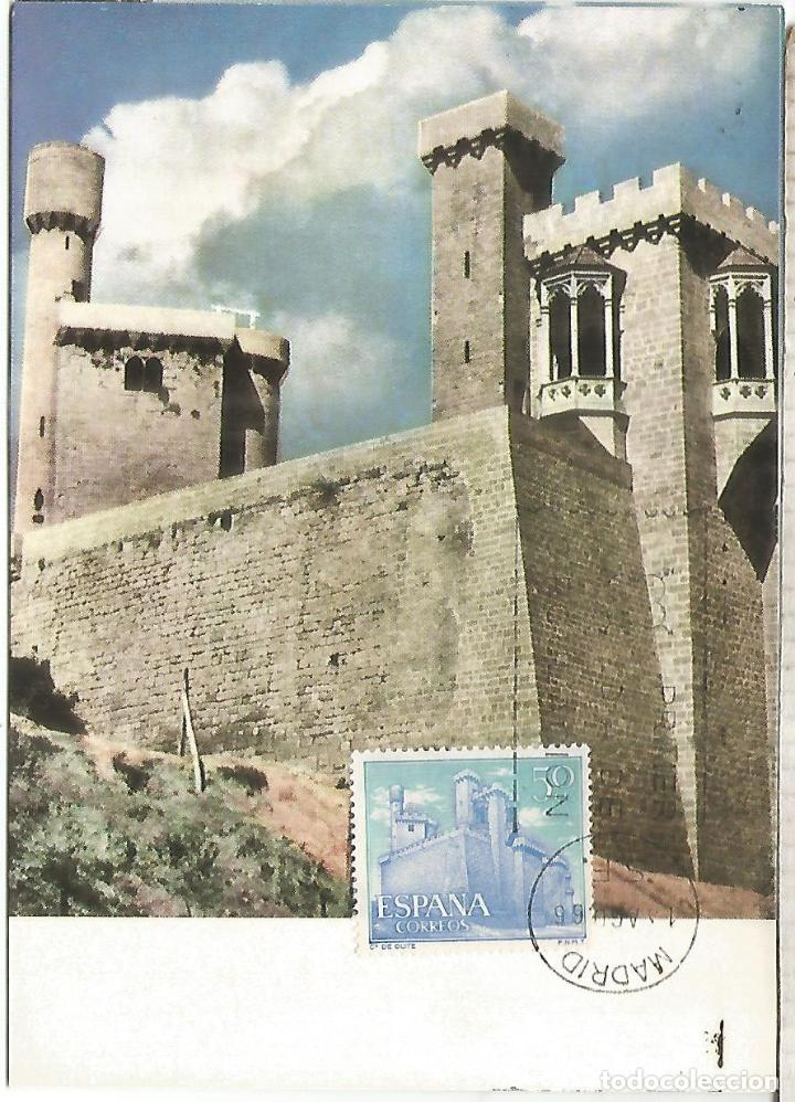 Sellos: ESPA&Ntilde;A TARJETA MAXIMA CASTILLO OLITE NAVARRA - Foto 1