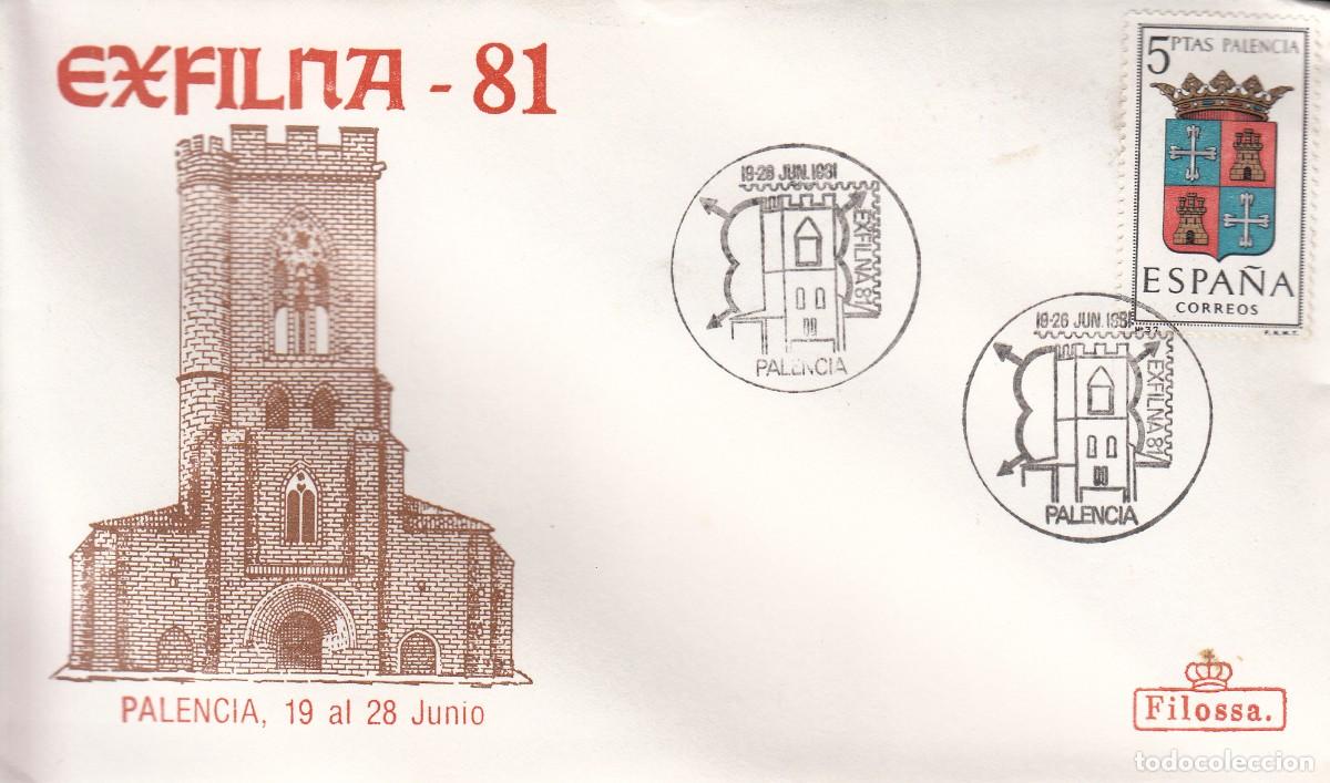 Sellos: SOBRE: 1981 PALENCIA. EXFILNA 81 - Foto 1