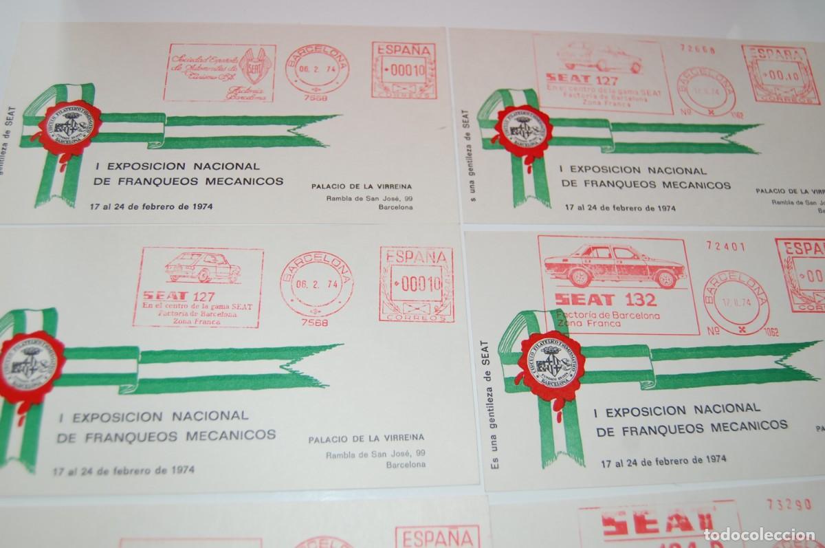 Sellos: COLECCION TEMATICA-SEAT-30 PIEZAS(SOBRES,MAXIMAS,TARJETAS)DIFERENTES CON MATASELLOS DE VARIOS A&Ntilde;OS
