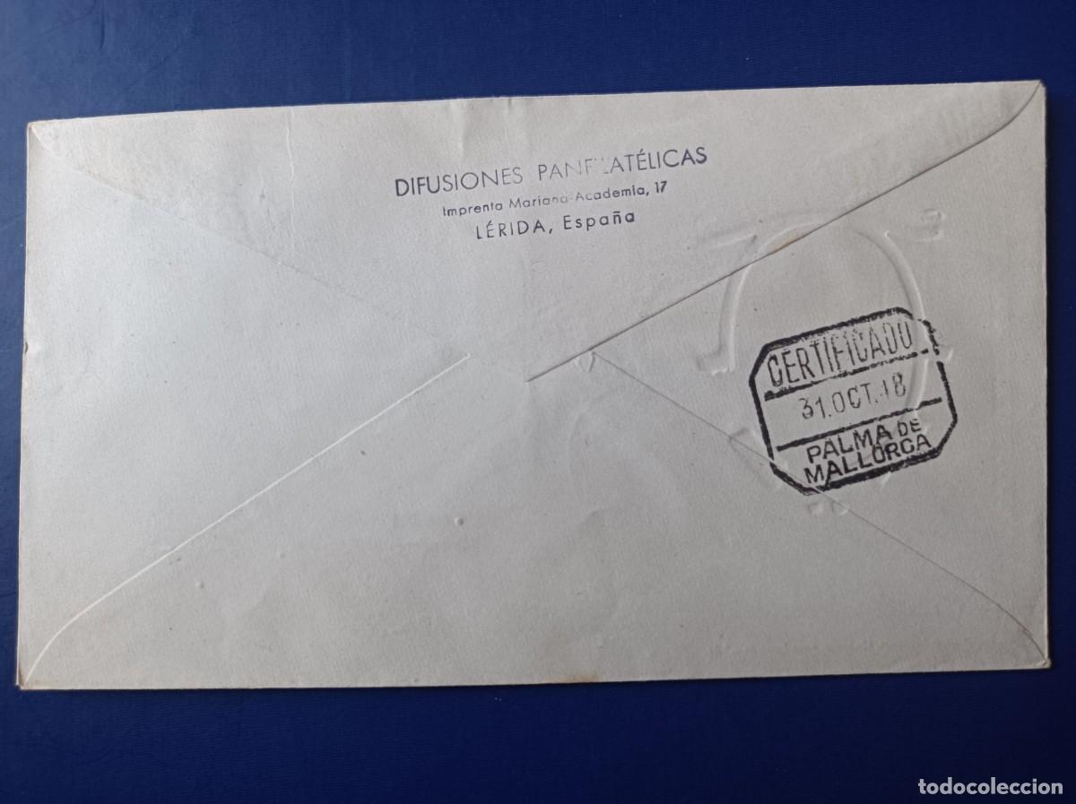 Sellos: SOBRE EXPOSICI&Oacute;N FILAT&Eacute;LICA MATAR&Oacute; 1948 - Foto 8