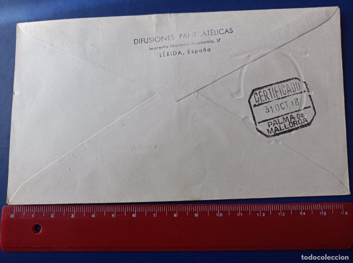 Sellos: SOBRE EXPOSICI&Oacute;N FILAT&Eacute;LICA MATAR&Oacute; 1948 - Foto 12