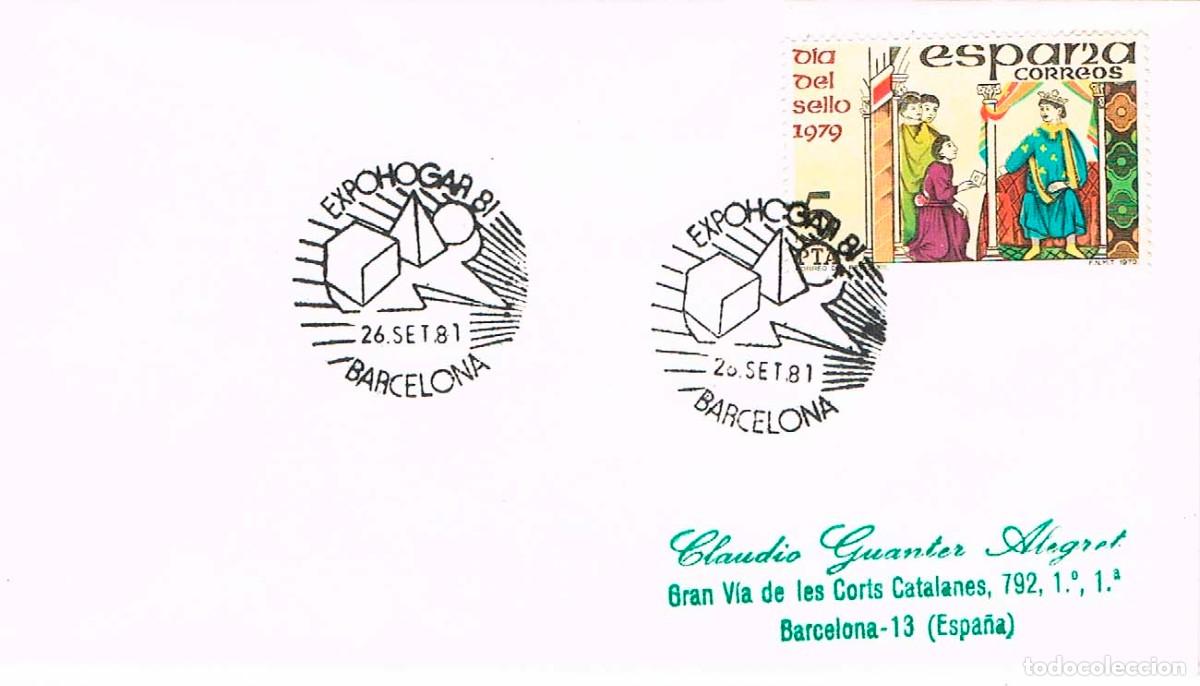 Sellos: A&Ntilde;O 1981, BARCELONA, EXPOHOGAR - Foto 1