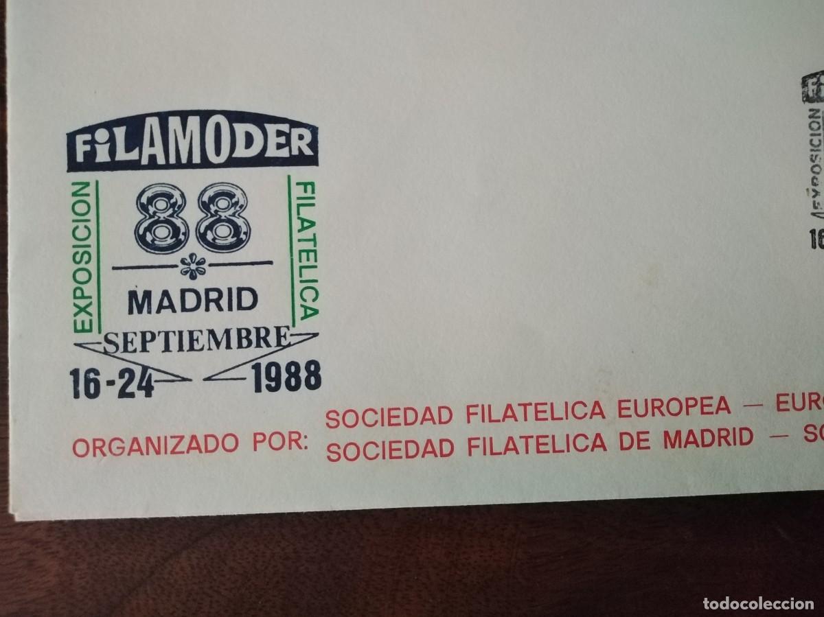 Sellos: Filamoder. Madrid 1988. - Foto 2