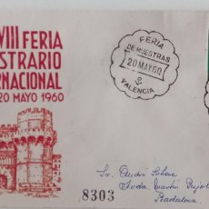 Sellos: OFERTA SPD AÑO 1960 CON MATASELLOS ESPECIALES DE PRIMER DIA DE CIRCULACIÓN, FERIAS Y EXPOSICIONES. Lote 396626614