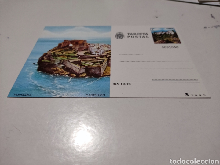 Sellos: Tarjeta postal Espa&ntilde;a Pe&ntilde;&iacute;scola - Foto 1