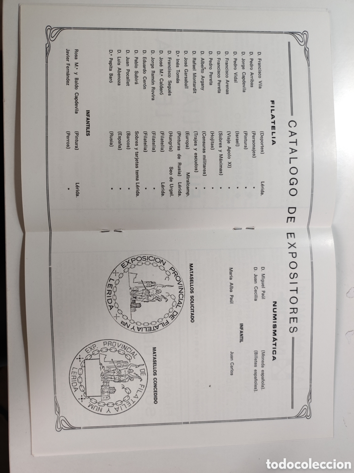 Sellos: V Exposici&oacute;n Provincial Filatelica y Numism&aacute;tica Lleida -77 (Librillo) - Foto 3