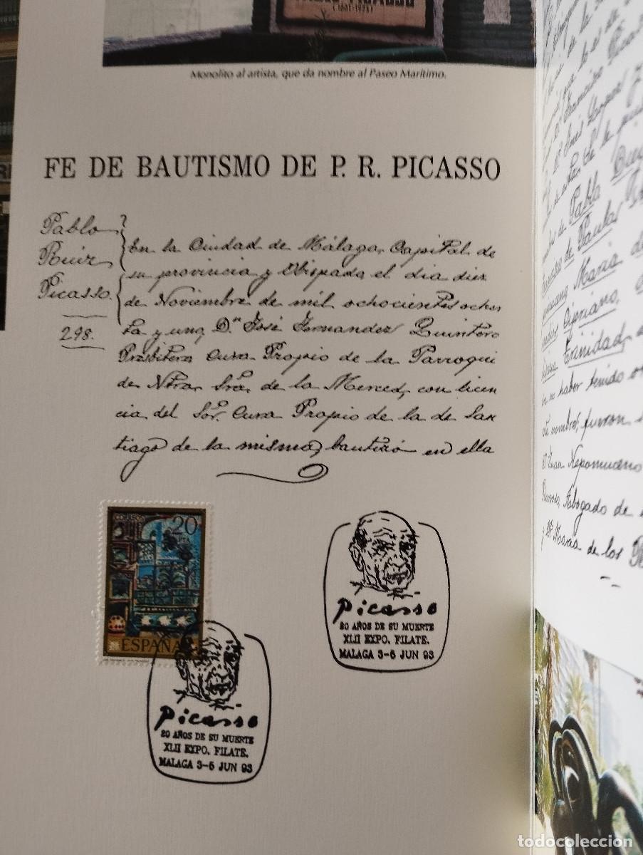 Sellos: 4 DOCUMENTOS FILATELICOS MALAGA - Foto 7