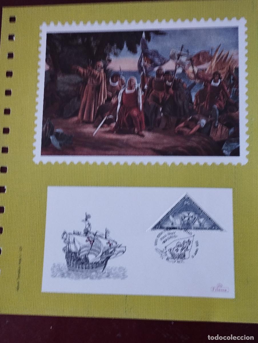 Sellos: 4 DOCUMENTOS FILATELICOS MALAGA - Foto 2