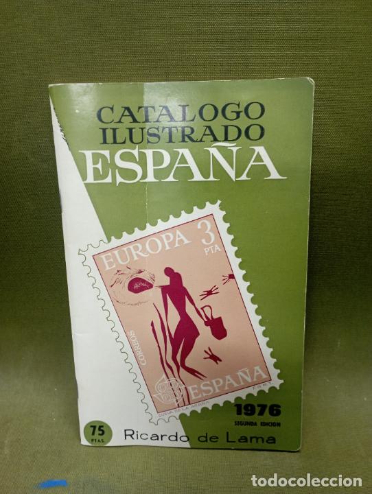 Sellos: CATALOGO ILUSTRADO DE ESPA&Ntilde;A DEL A&Ntilde;O DE 1976 - Foto 1