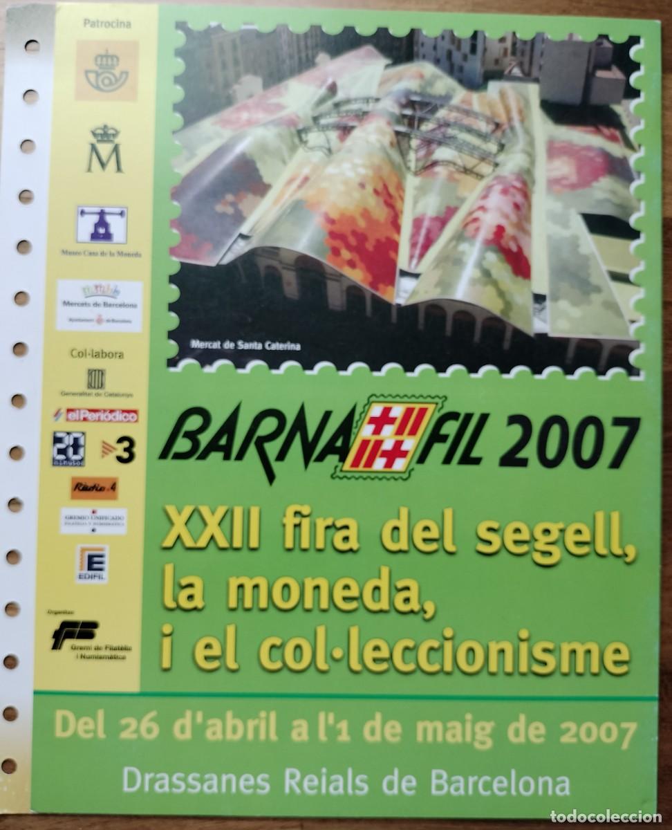 Sellos: DOCUMENTO FILATELICO BARNAFIL 2007 - Foto 1