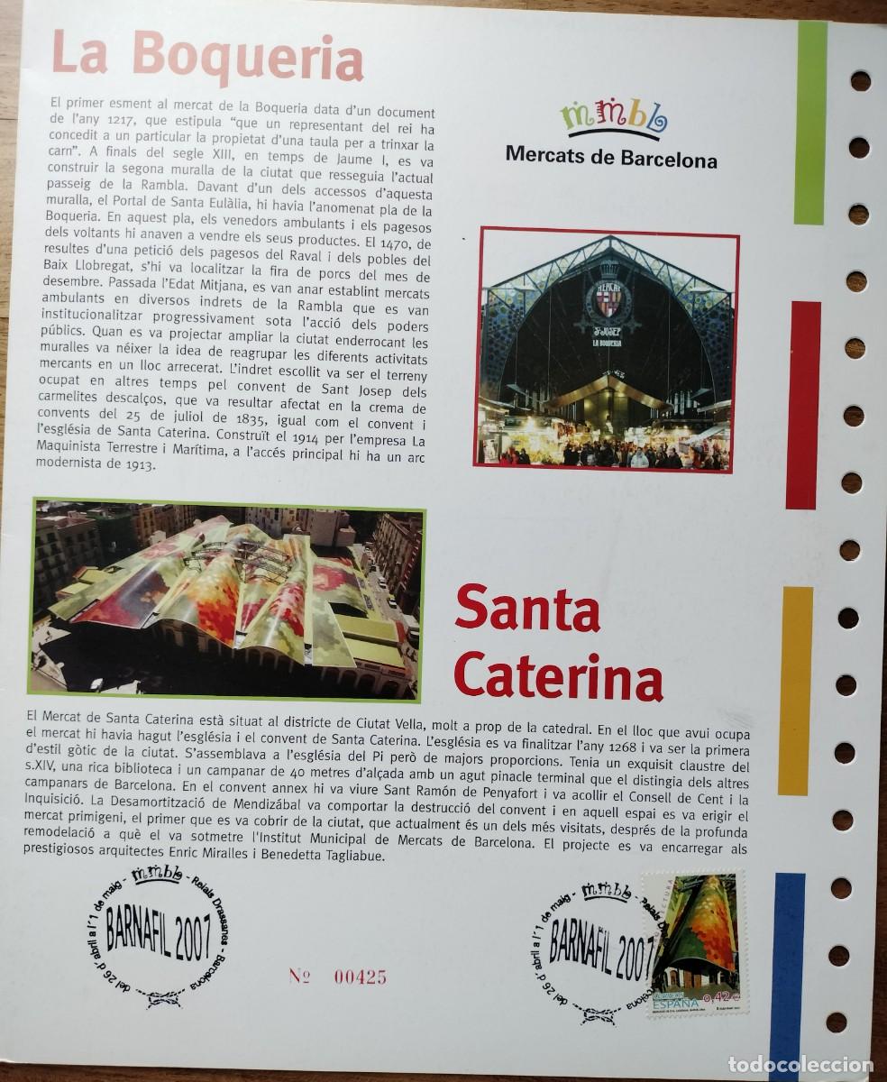 Sellos: DOCUMENTO FILATELICO BARNAFIL 2007 - Foto 3
