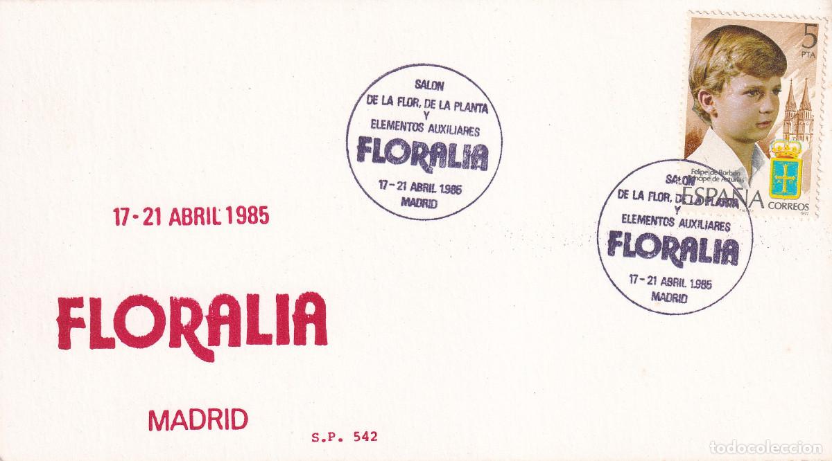 Sellos: FLORALIA 1985 MADRID - Foto 1