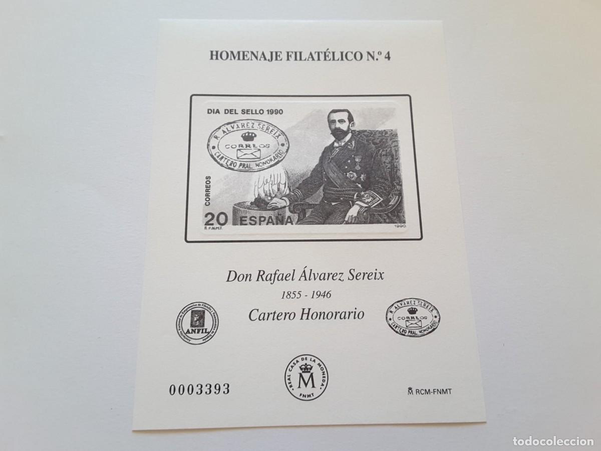 Sellos: Homenaje Filatelico Espa&ntilde;a - Foto 1