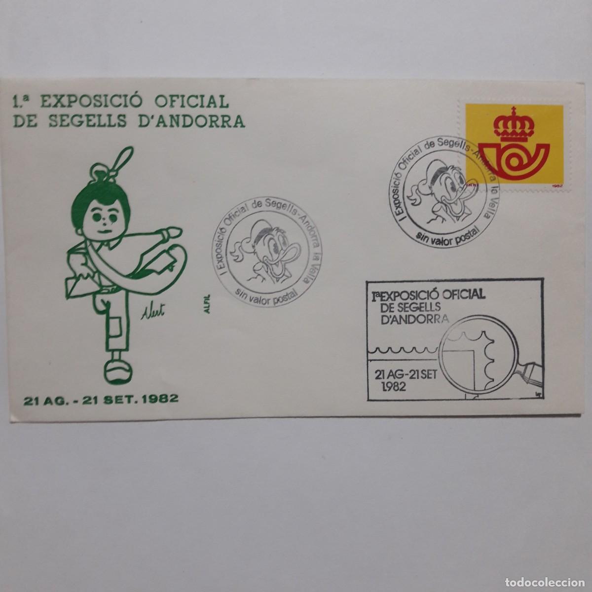 Sellos: Matasello especial Andorra 1982 - Foto 1