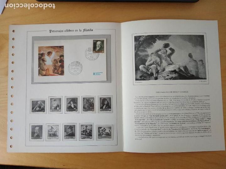 Sellos: DOCUMENTO FILATELICO DE FRANCISCO DE GOYA , 80 CENTIMOS - Foto 2