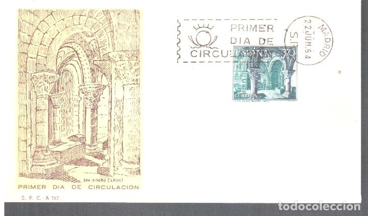 Sellos: ESPA&Ntilde;A FDC SPD CRIPTA DE SAN ISIDRO LEON ARQUITECTURA - Foto 1