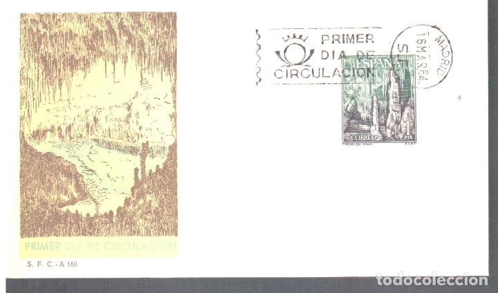 Sellos: ESPA&Ntilde;A FDC SPD CUEVA DEL DRACH BALEARES CAVE - Foto 1