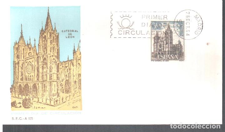 Sellos: ESPA&Ntilde;A FDC SPD CATEDRAL DE LEON - Foto 1