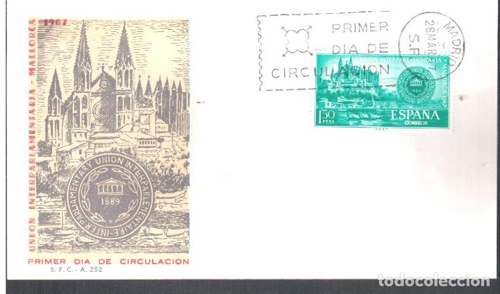 Sellos: ESPA&Ntilde;A FDC SPD CATEDRAL PALMA MALLORCA - Foto 1