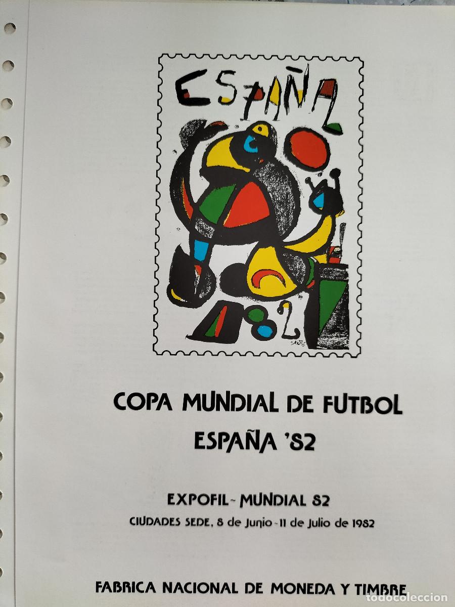 Sellos: Documento Filatelico n&ordm; 18 FNMT Expofil 82 Copa Mundial Futbol Espa&ntilde;a 82 Ciudades Sede 1982