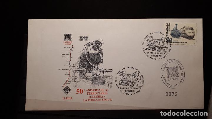 Sellos: ESPA&Ntilde;A, SOBRE PRIMER DIA 13,11,2001 - Foto 1